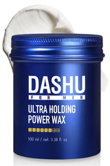DASHU Ultra Holding Power: botella de cera para hombres con fijación ultrafuerte y mate.