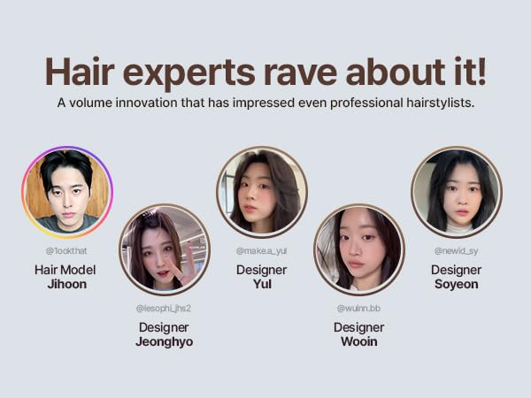 DASHU Daily Volume Pick dientes ergonómicos sujetan el cabello para mayor volumen