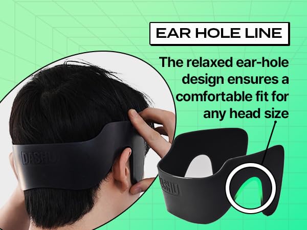 Dashu Perfect Downtech Original ajuste ergonómico, cómodo para cabeza de tamaño estándar masculino