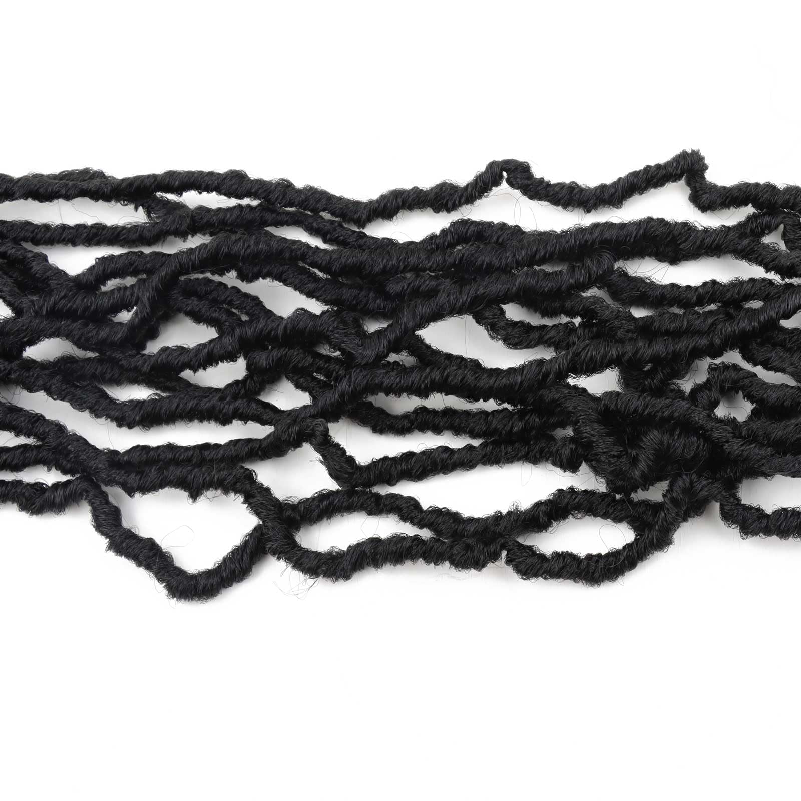 Datuoda cabello de ganchillo prehecho, instalación rápida