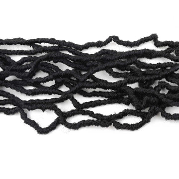 Datuoda cabello de ganchillo prehecho, instalación rápida