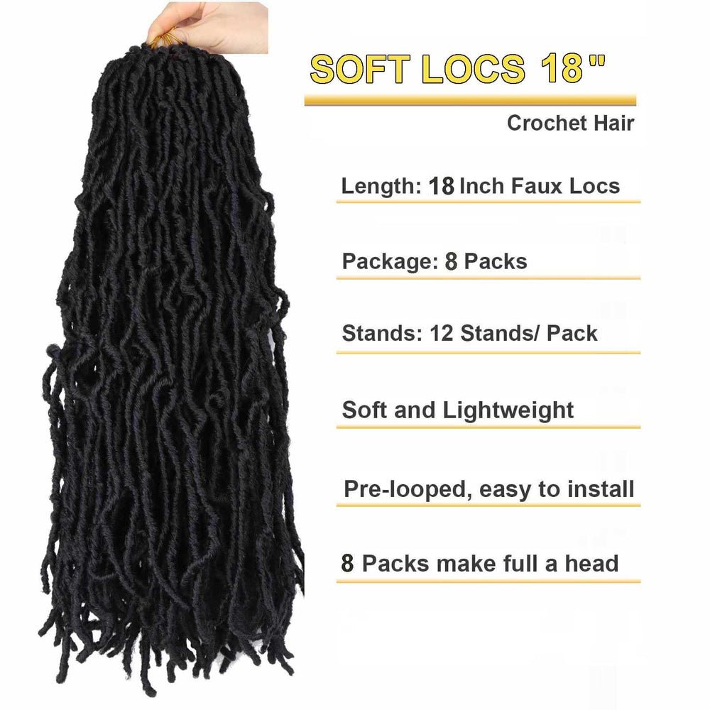 Datuoda locs mariposa con diseño natural para estilo moderno y duradero