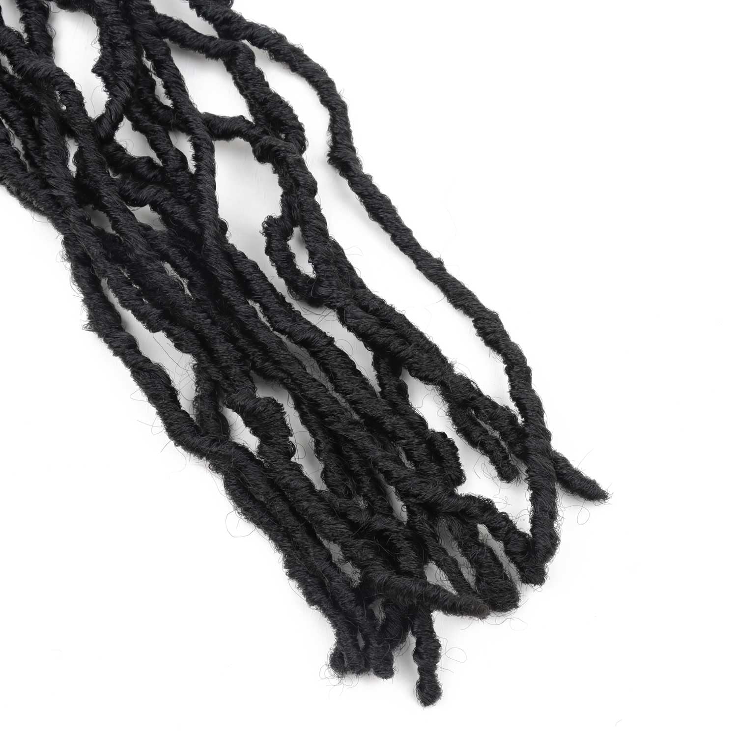Datuoda locs en color 1B, trenzas versátiles para looks diarios