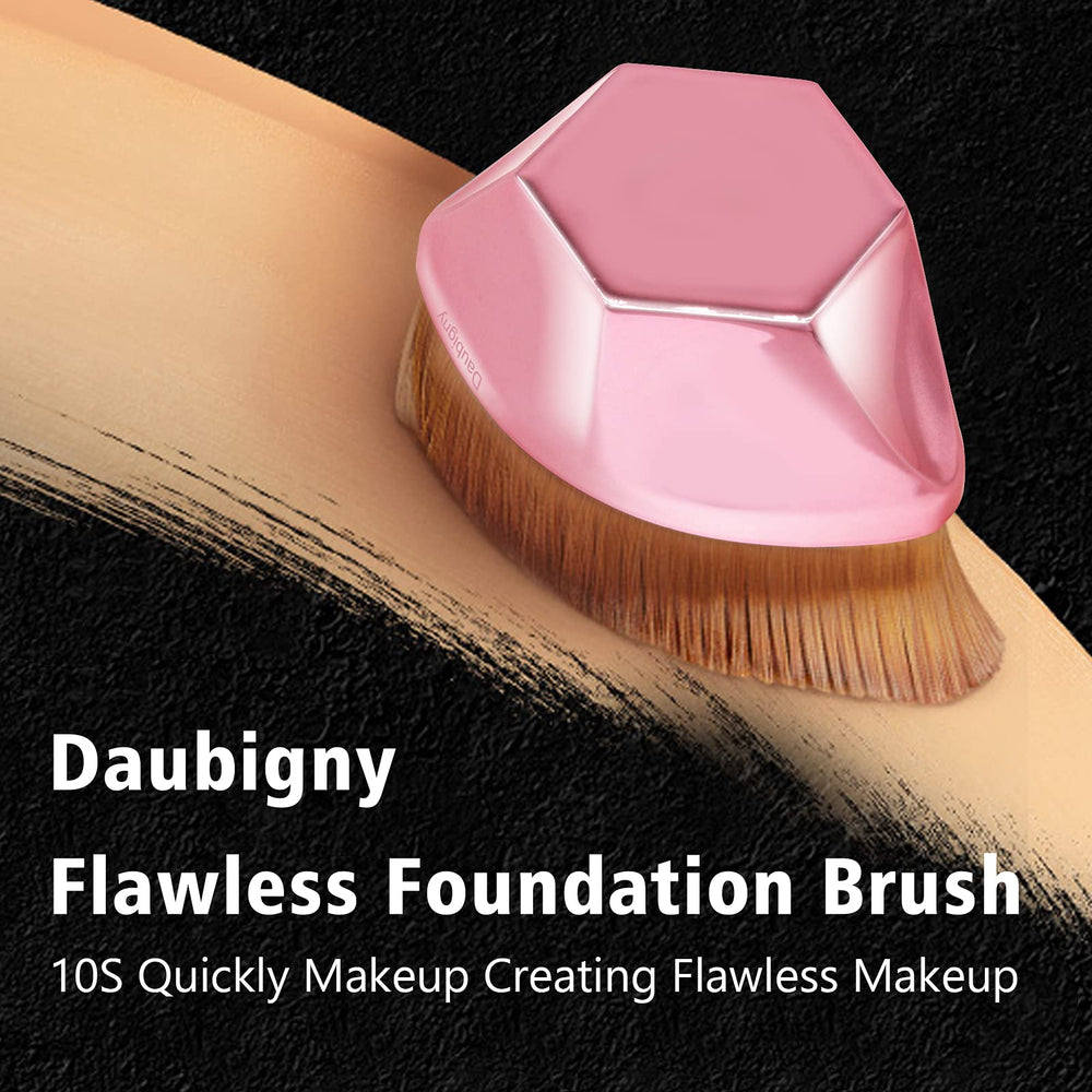 Daubigny pincel base con diseño pétalo para manejo cómodo