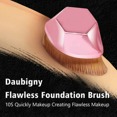 Daubigny pincel base con diseño pétalo para manejo cómodo