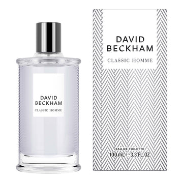 David Beckham Classic Homme, notas de salida frescas de pomelo rosa y romero
