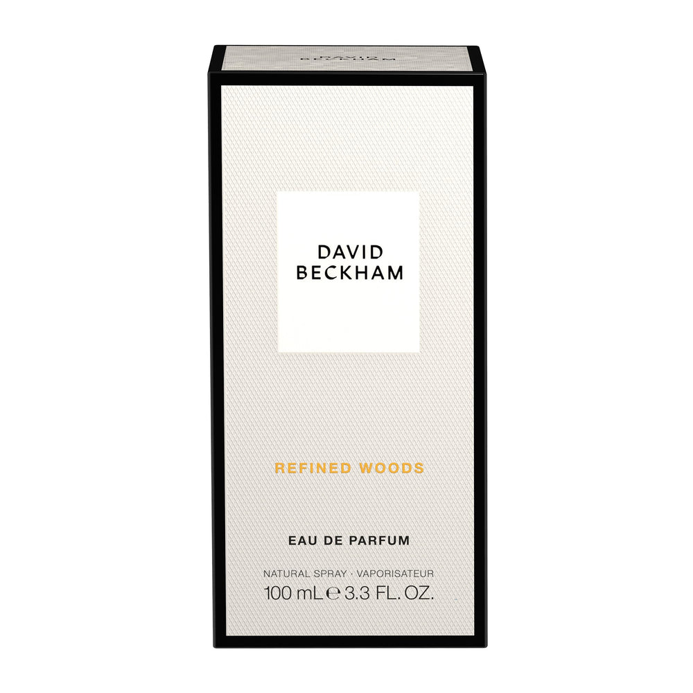 David Beckham Refined Woods, atomizador para aplicación suave y precisa.
