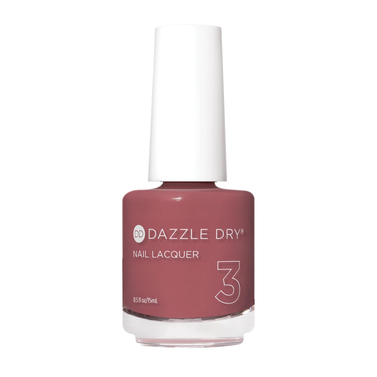 Dazzle Dry Heart's Caress: frasco laca para cobertura uniforme.