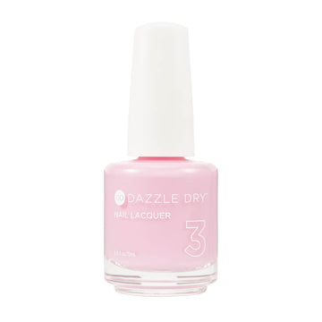 Dazzle Dry Esmalte Caricia Suave, color cremoso y cobertura uniforme.