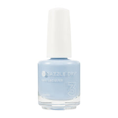 Dazzle Dry Paso 3 Loción Por Favor en botella, color azul polvo con secado rápido
