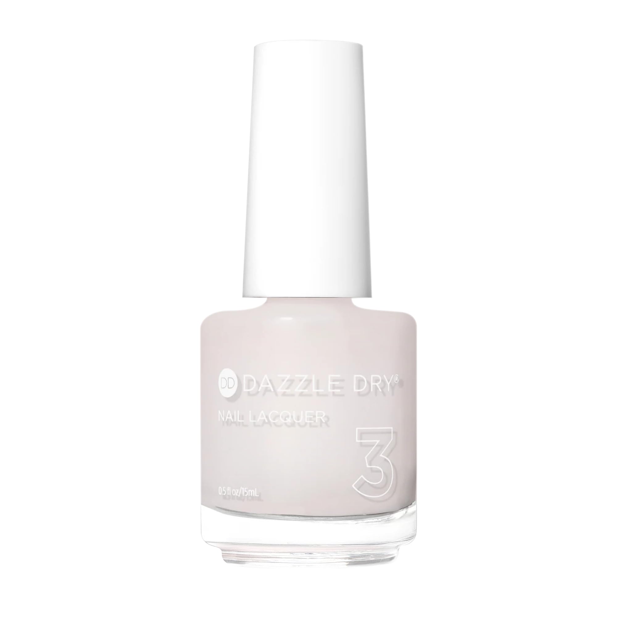Dazzle Dry Prima Ballerina sheer pink base ideal for French manicure prep.