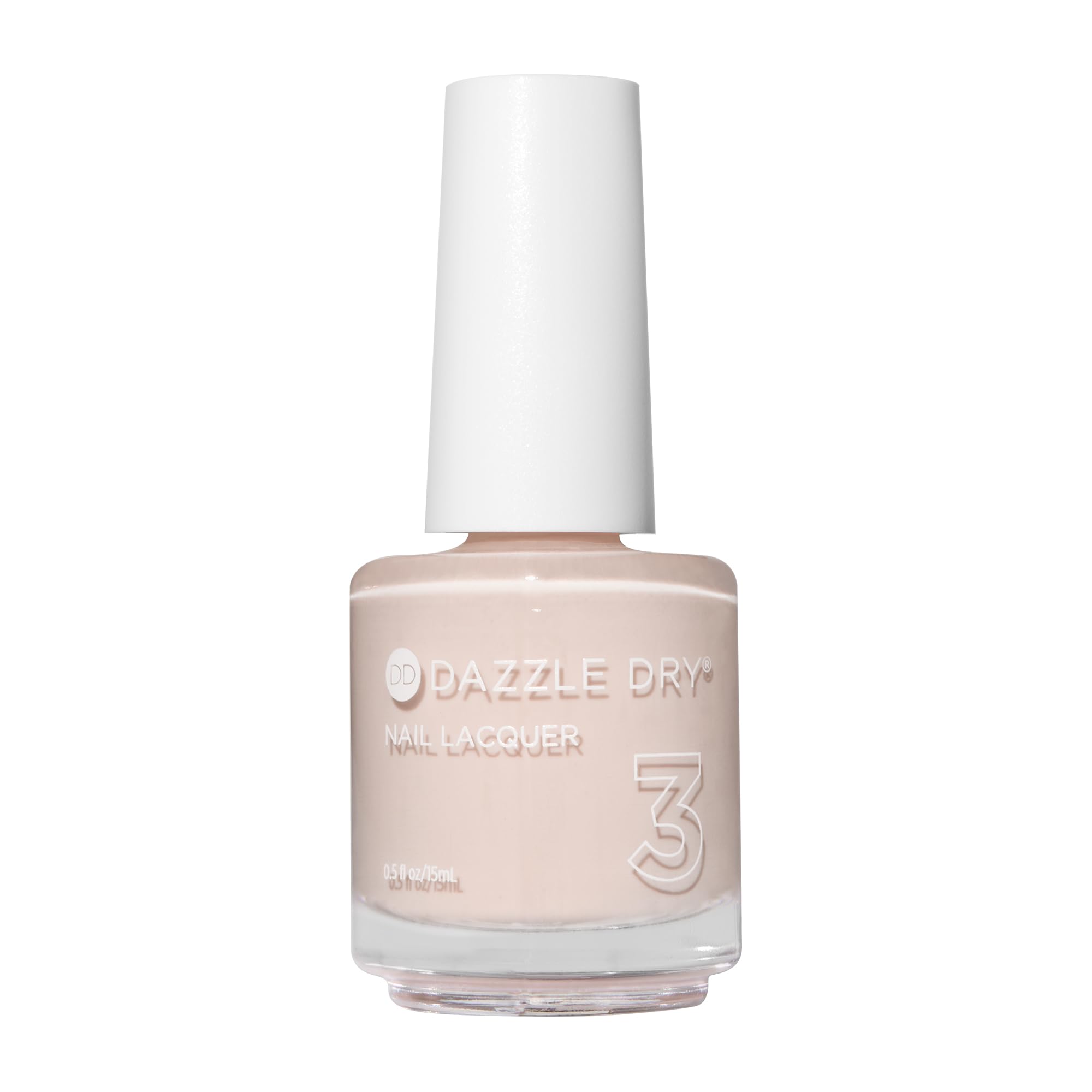 Dazzle Dry So On Pointe en tono almendra palido para uñas naturales y duraderas