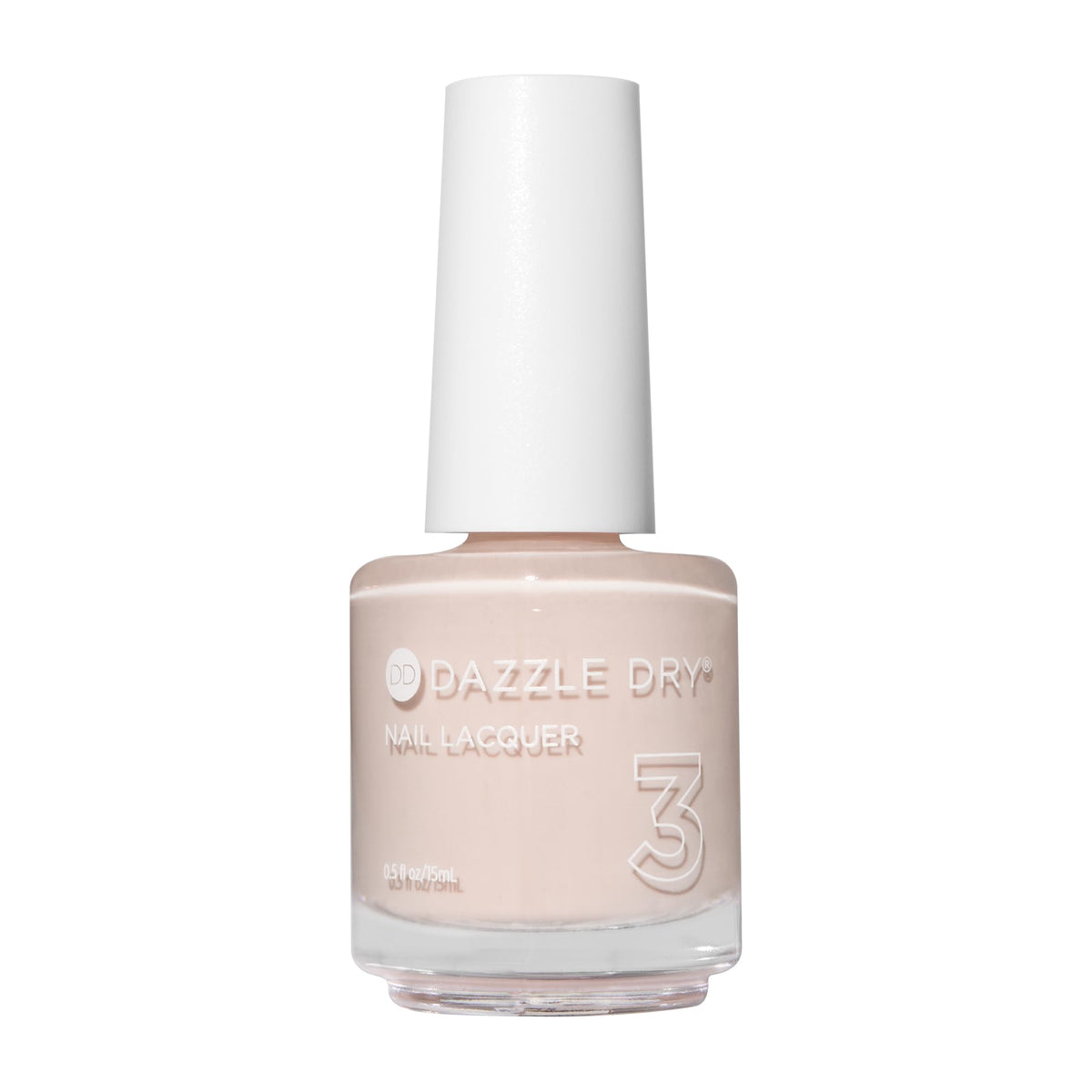 Dazzle Dry So On Pointe en tono almendra palido para uñas naturales y duraderas