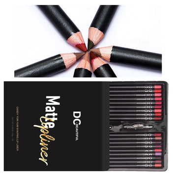 DC-BEAUTIFUL delineadores labiales con acabado mate y control definido
