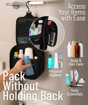 Ideal para hoteles y baños, organizador compacto dd-d-d-wanderlust mantiene todo a mano