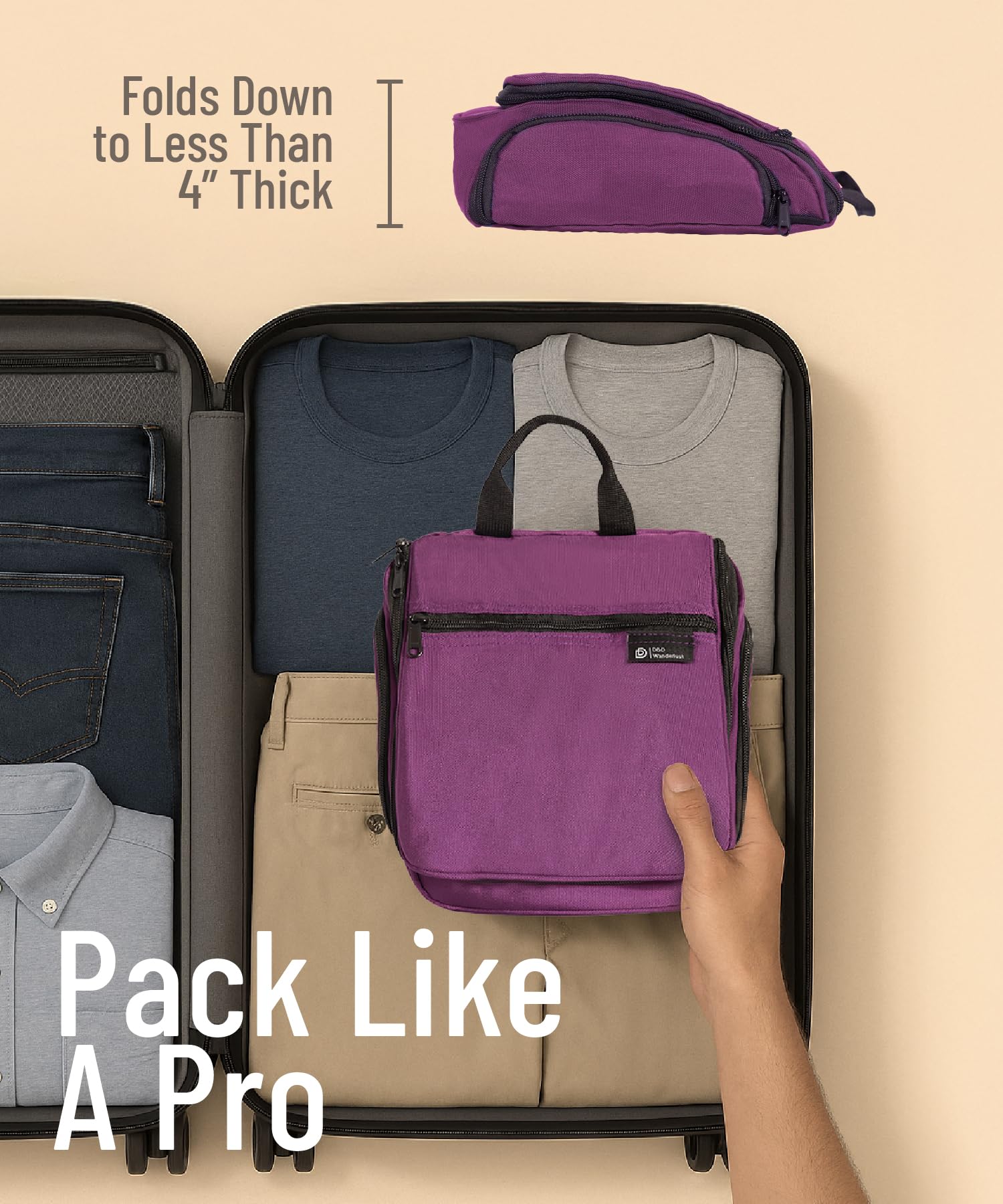 DD D&D Wanderlust uso versátil para hombres y mujeres viajeros