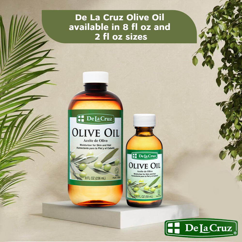 De La Cruz Aceite de Oliva Puro, libre de hexano y conservantes.