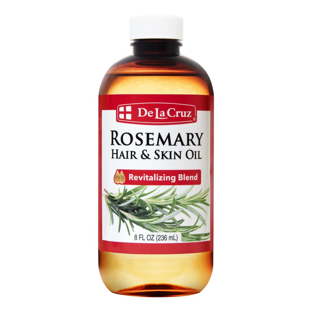 De La Cruz aceite de romero en bote para hidratación de piel y cabello