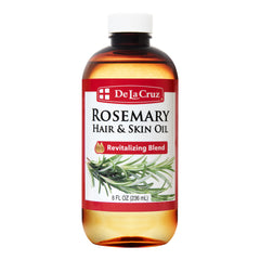 De La Cruz aceite de romero en bote para hidratación de piel y cabello