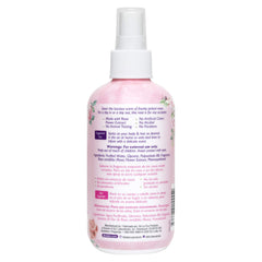 Agua de rosas De La Cruz para cabello, aroma suave.
