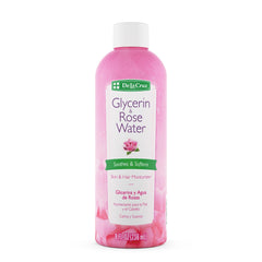 De La Cruz Agua de Rosas con Glicerina en botella para uso diario