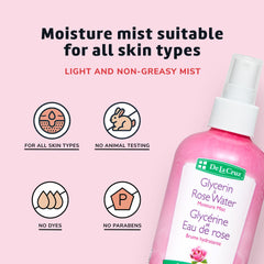 De La Cruz pétalos de rosas, aroma natural para uso diario.
