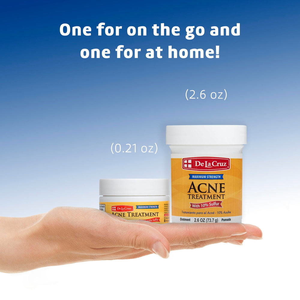 De La Cruz Sulfur Ointment sin fragancia para piel sensible.