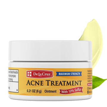 De La Cruz Sulfur Ointment 6 g, tamaño viaje, cuidado práctico en viaje.