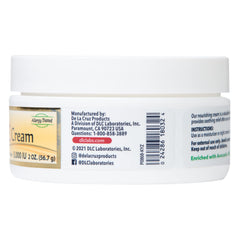 De La Cruz Vitamina E Crema, aplicación manual, nutrición diaria para rostro y cuello.