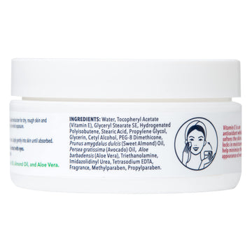 De La Cruz Vitamina E Crema, área facial, cuidado diario de la piel.