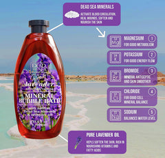 Lavanda y minerales del Mar Muerto, aroma relajante de Dead Sea Collection