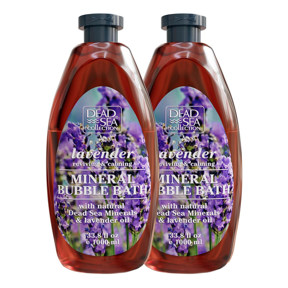 Dead Sea Collection botella de baño con lavanda para hidratación suave