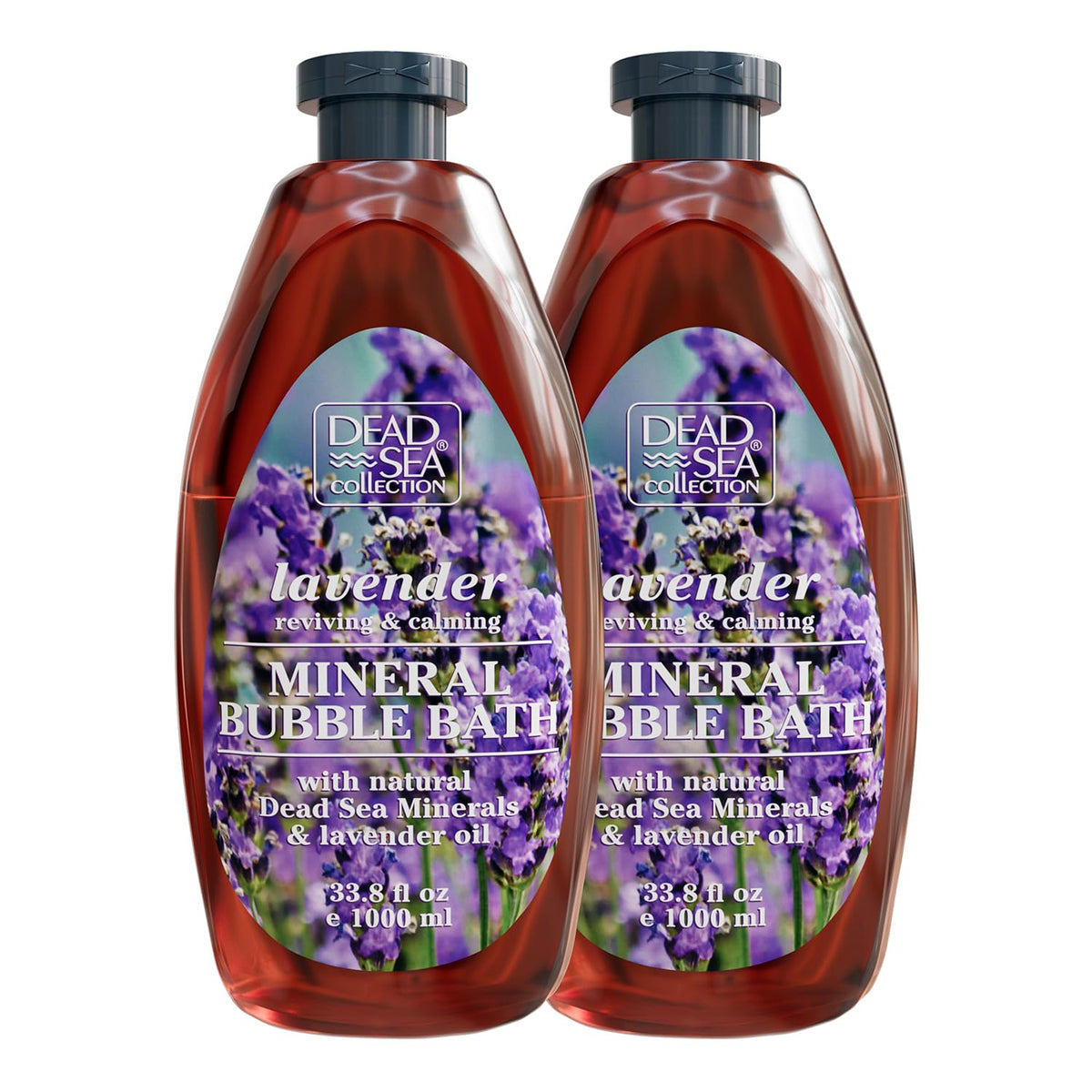Dead Sea Collection botella de baño con lavanda para hidratación suave