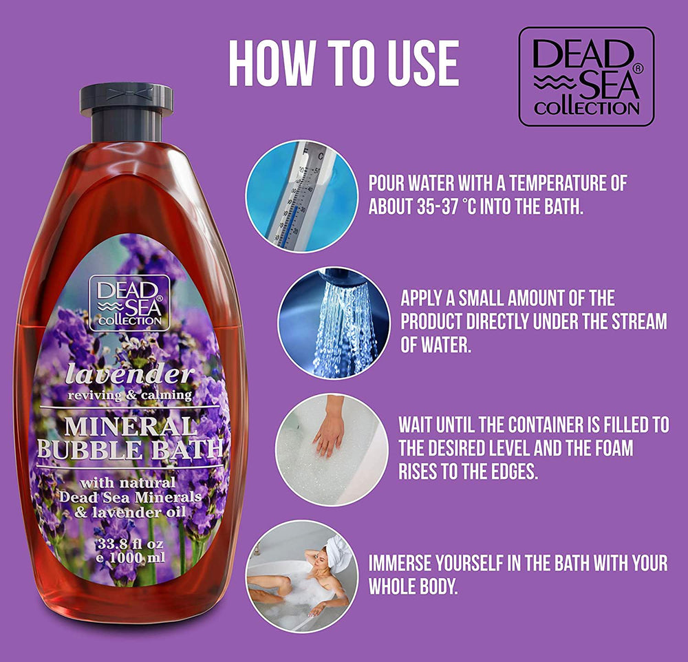 Fórmula suave apta para todo tipo de piel Dead Sea Collection