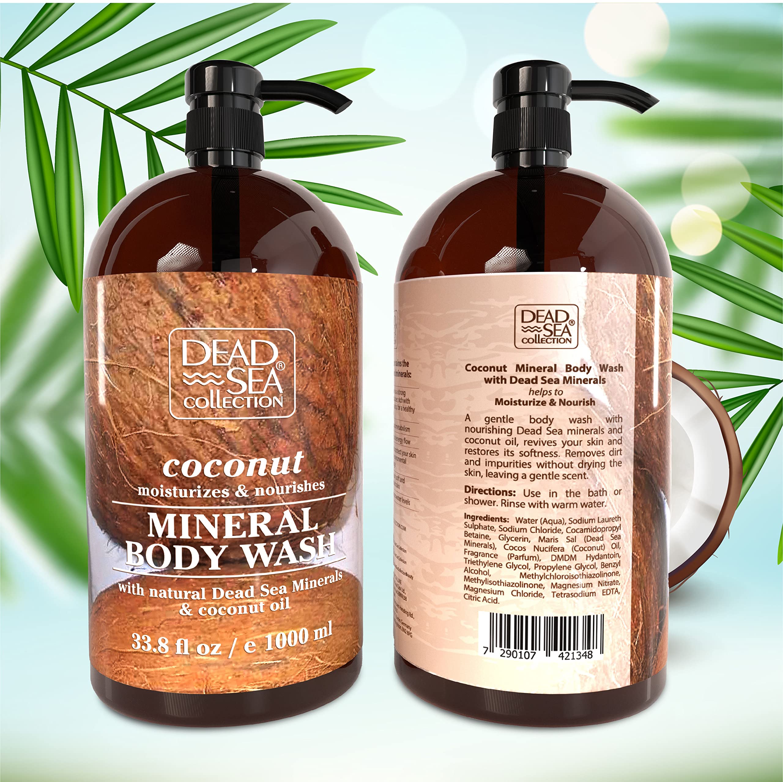 Dead Sea Collection – Ambiance spa à la douche, moment de détente.