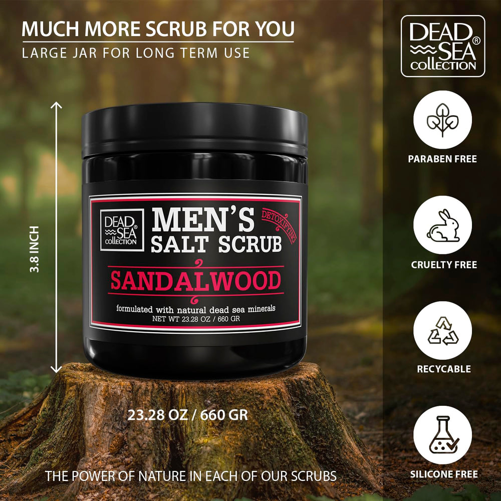 Dead Sea Collection envase reciclable de vidrio para una compra consciente.