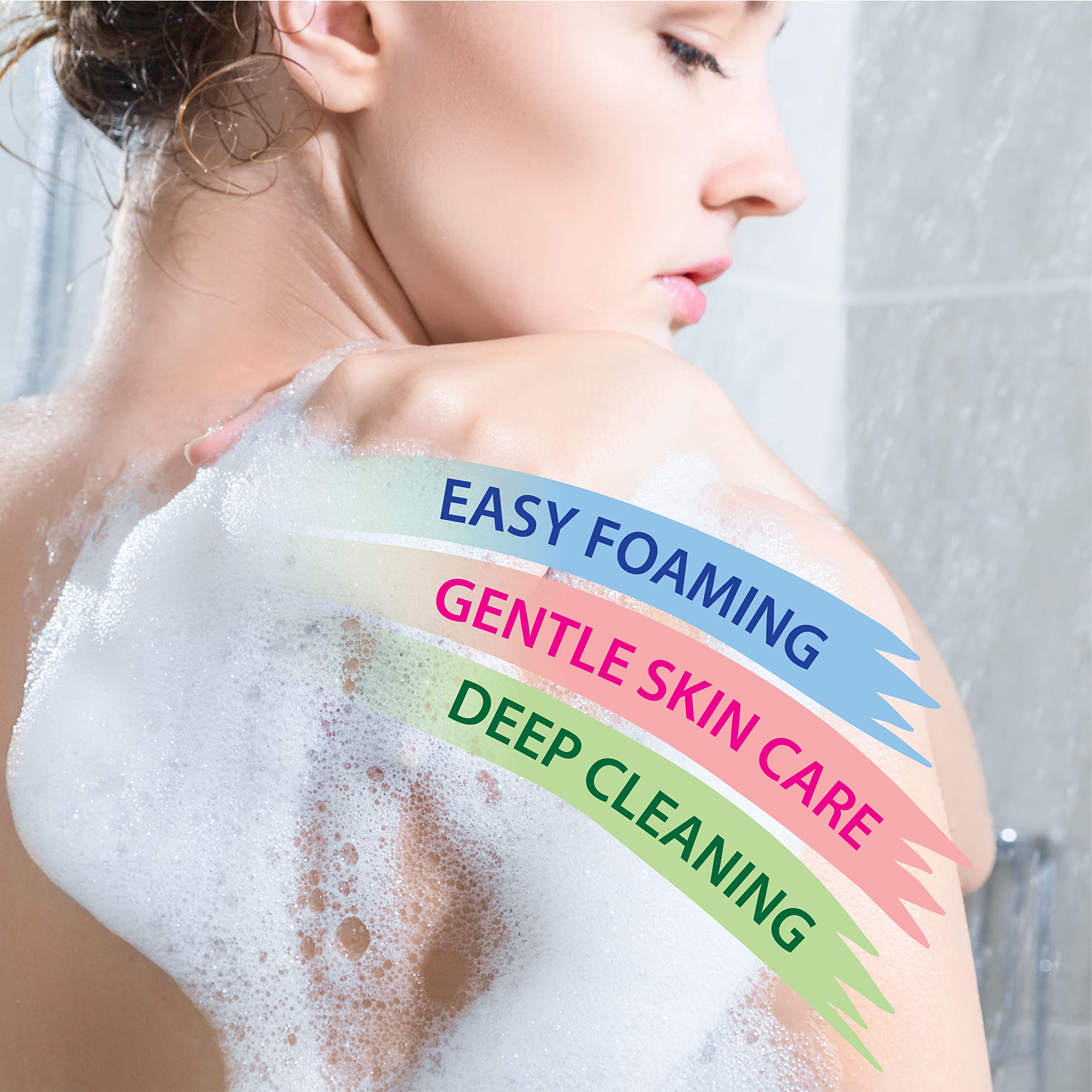 Dead Sea Collection – Pack deux bouteilles de 1 L, solution familiale pratique.