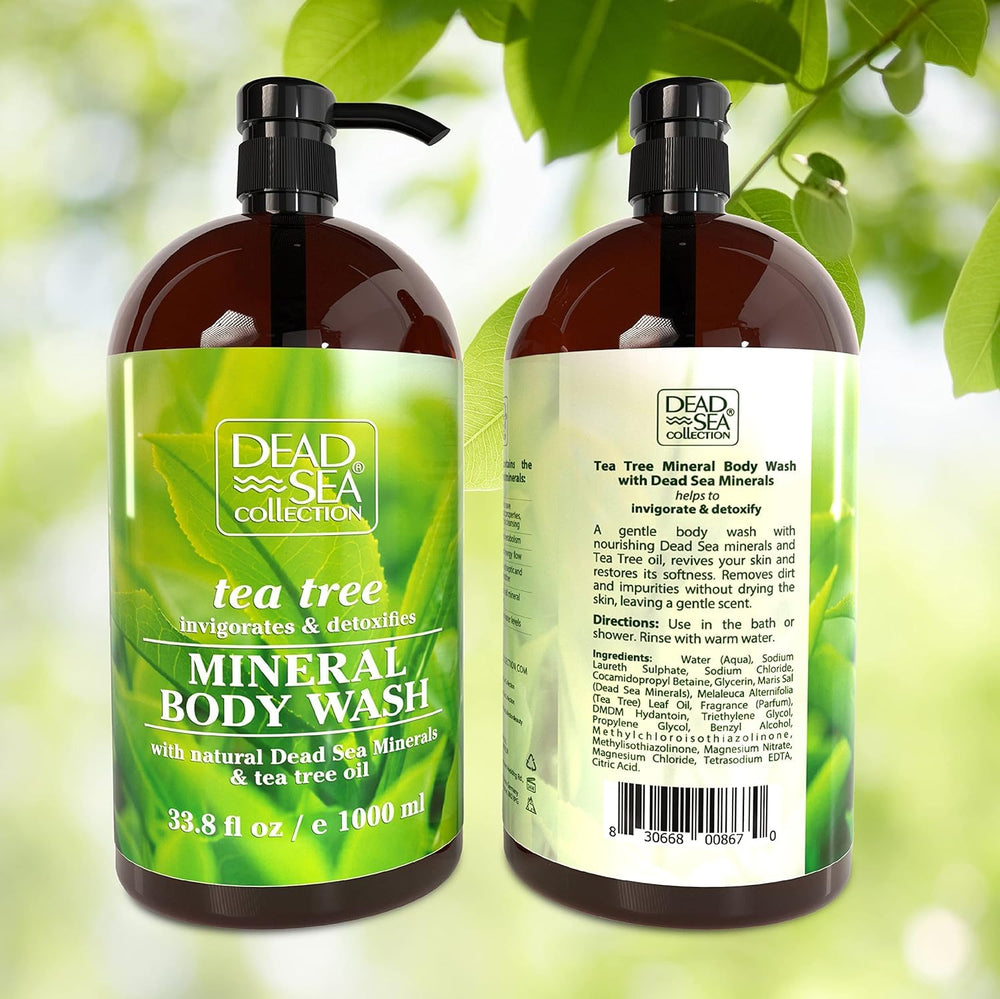 Dead Sea Collection Tea Tree Body Wash aroma a árbol de té vigorizante