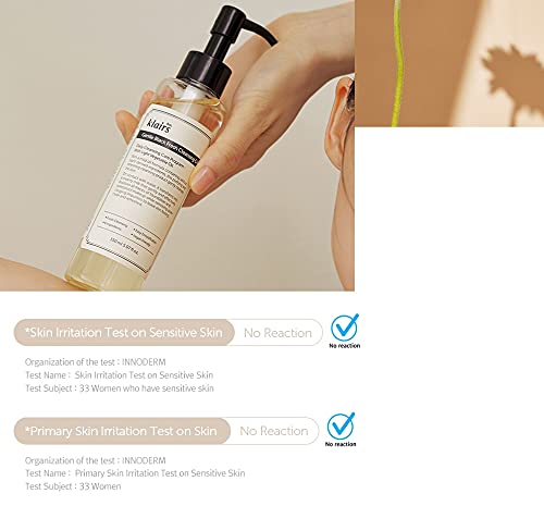 DearKlairs Gentle Black Fresh, uso diario sencillo para desmaquillar y limpiar.