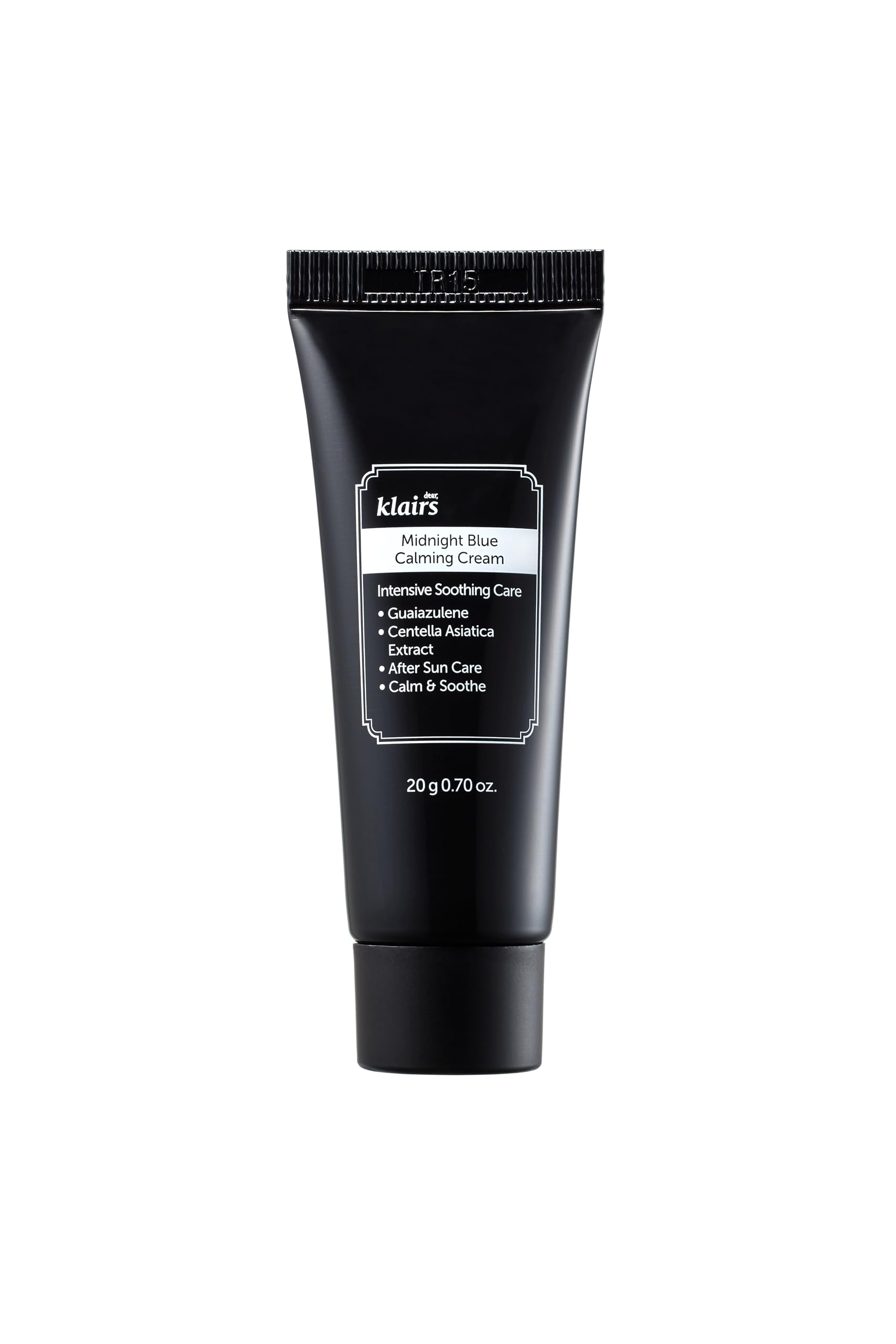DearKlairs Crema Calmante Azul Medianoche, guaiazulene derivado de manzanilla ofrece alivio suave