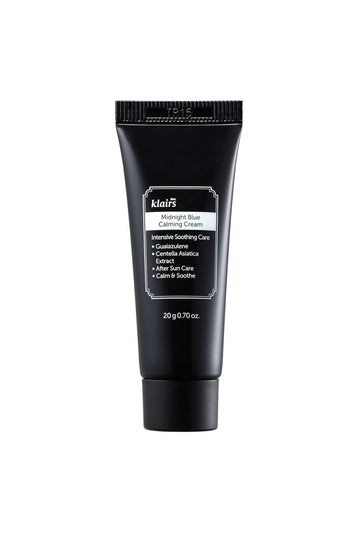 DearKlairs Crema Calmante Azul Medianoche, guaiazulene derivado de manzanilla ofrece alivio suave