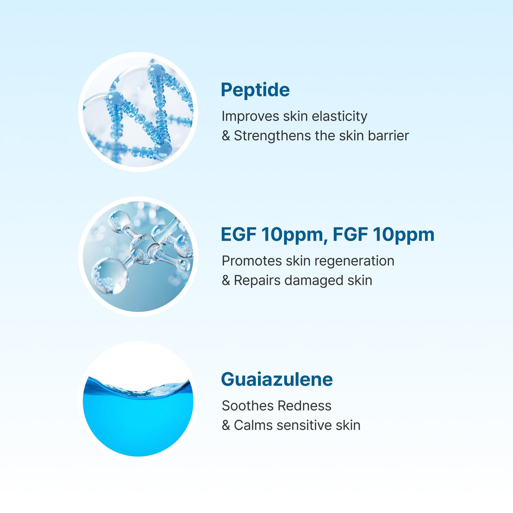 DearKlairs Azul Medianoche Absorcion Rapida, facilita combinar con otros productos