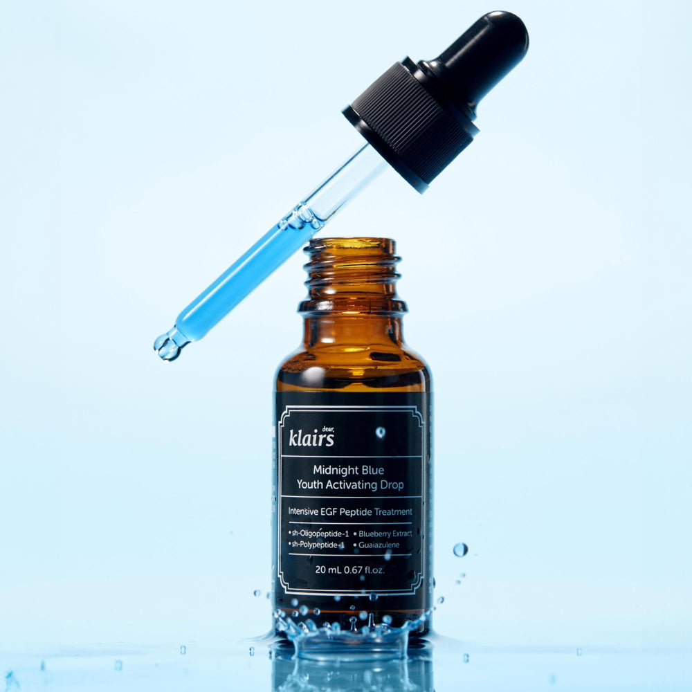 DearKlairs Azul Medianoche Confort Piel, ideal para uso nocturno