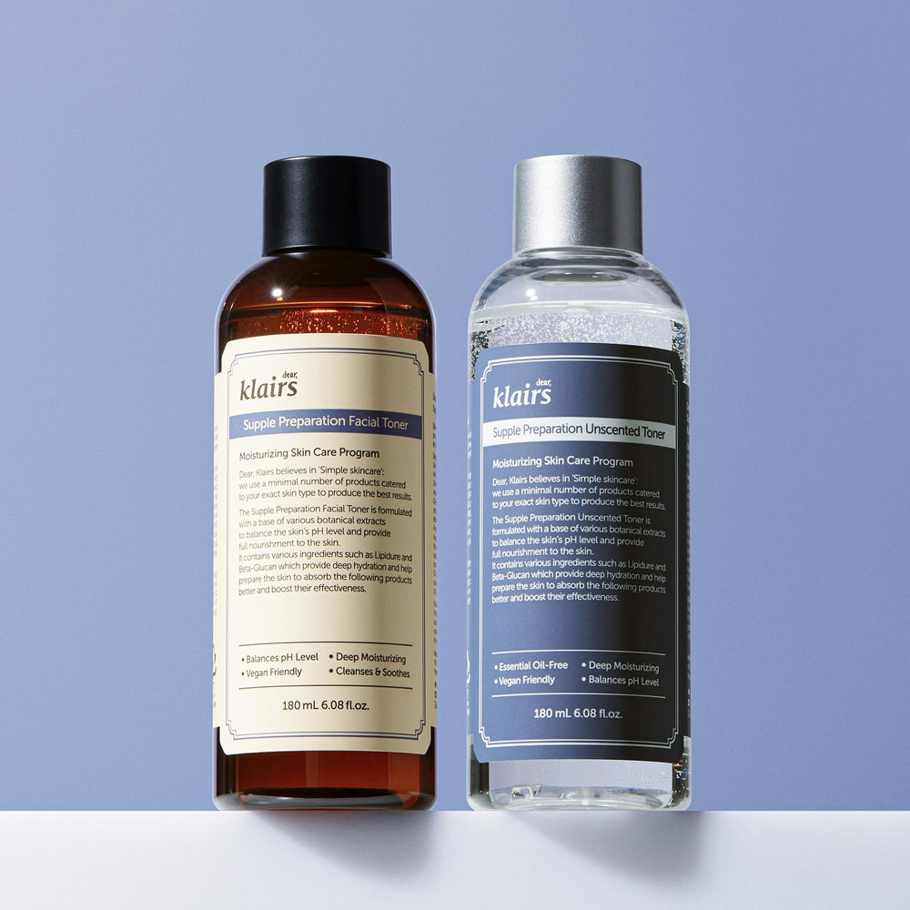 DearKlairs Toner uso diario suave, piel hidratada y balanceada.