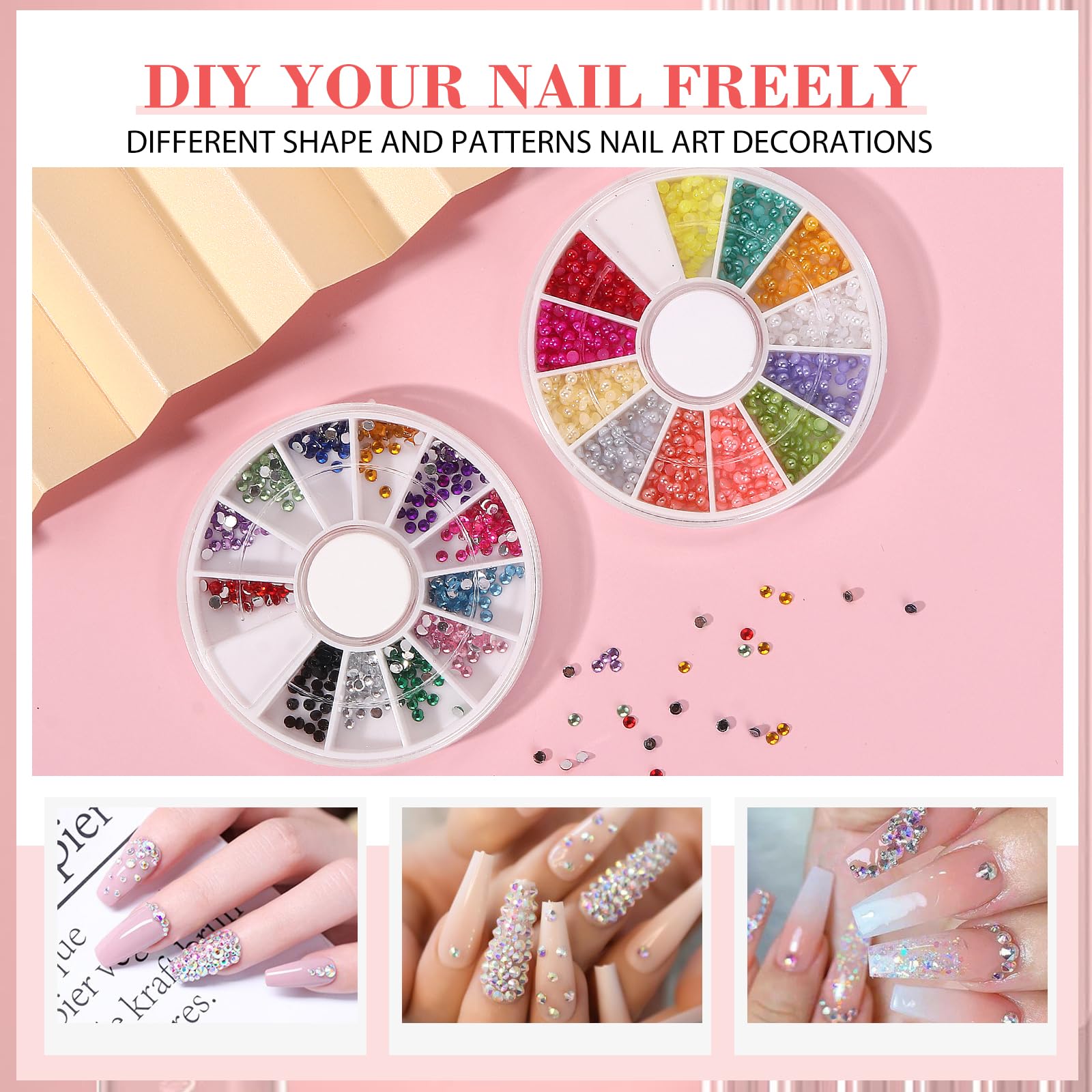 Deciniee: accesorios completos para uñas, ideales para novatos y profesionales.