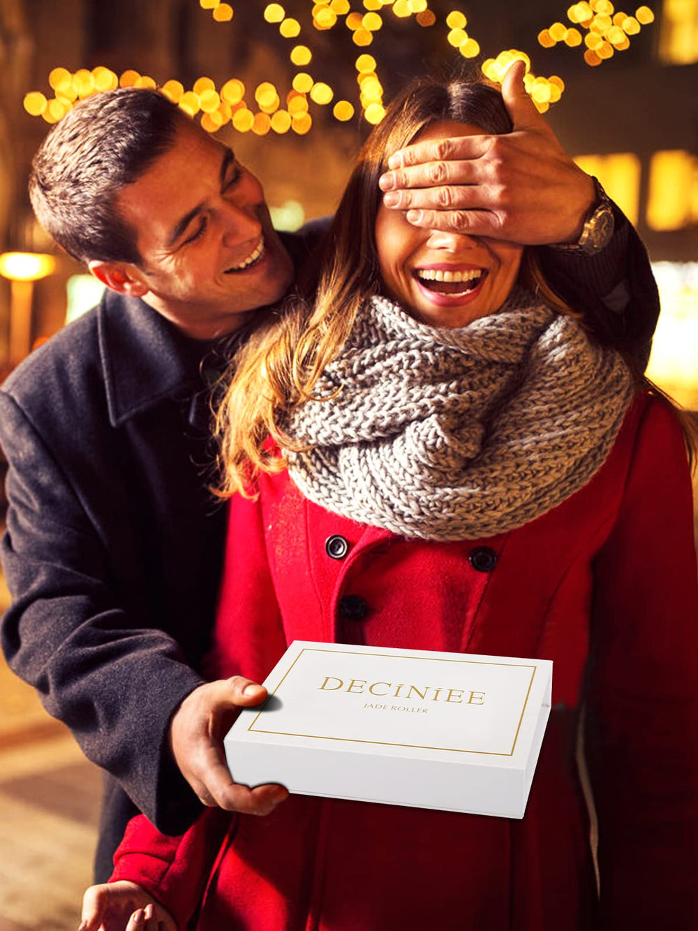 Deciniee caja regalo con diseño elegante, presentación atractiva para regalo.