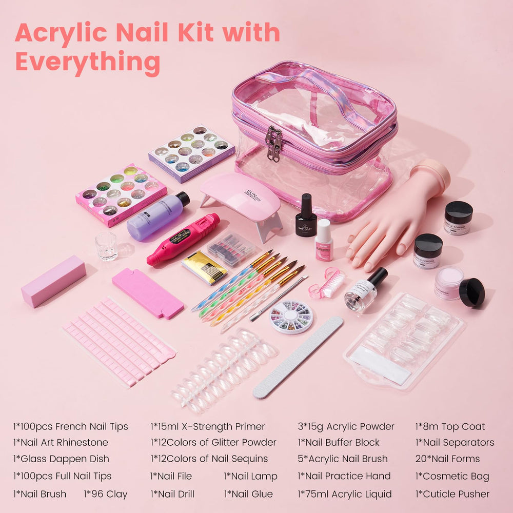 Main d'entraînement en caoutchouc Deciniee pour pratiquer des techniques d'ongles.
