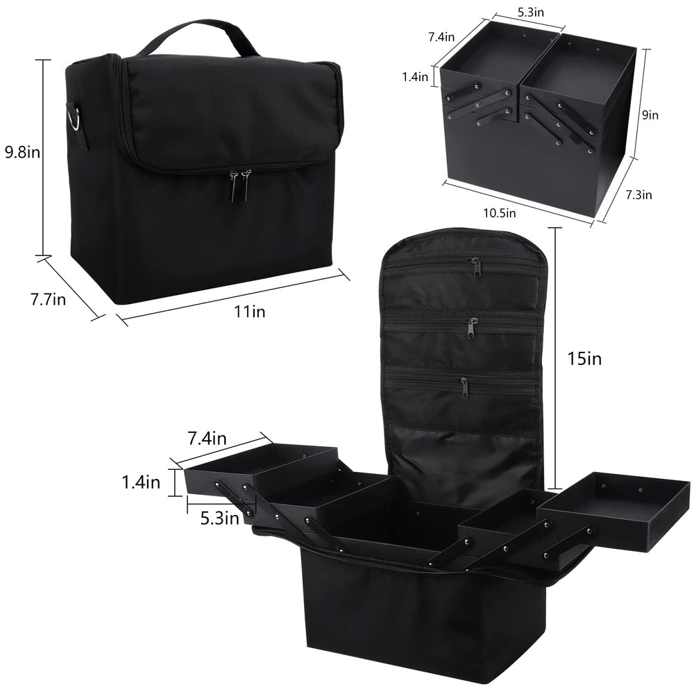 Organizador viaje Deciniee para cosméticos y dispositivos.