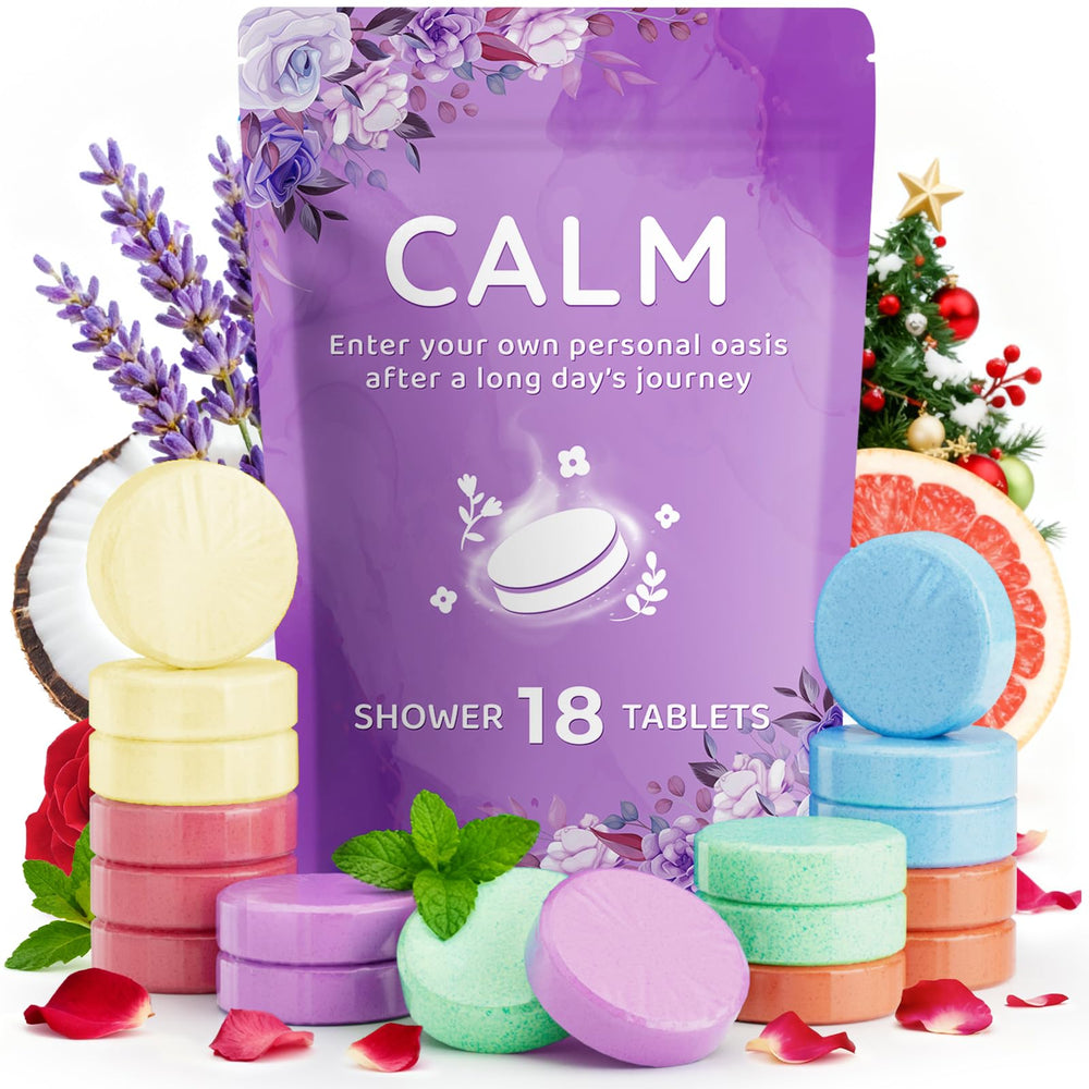 DeckTheHalls ensemble 18 bombes douche – relaxation et bien-être au quotidien