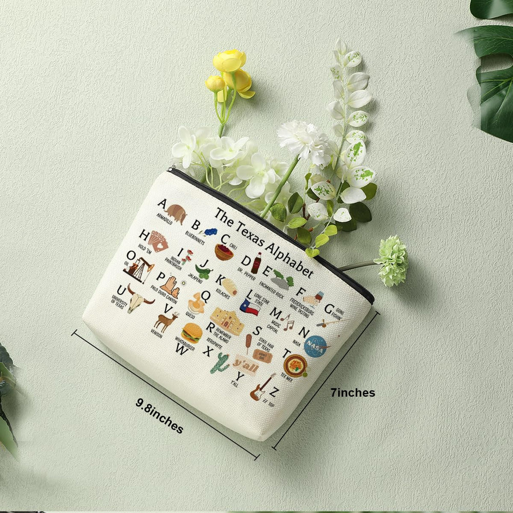 Decohim bolso maquillaje Texas diseño práctico para organización diaria